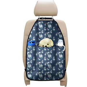 Cute Astronaut Pattern Print Car Seat Organizers