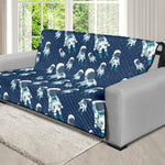 Cute Astronaut Pattern Print Futon Protector