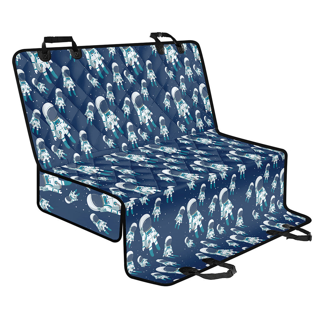 Cute Astronaut Pattern Print Pet Car Back Seat Cover