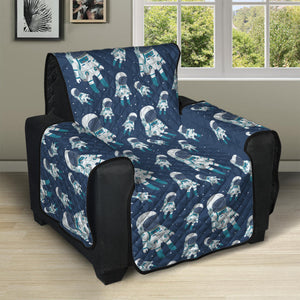 Cute Astronaut Pattern Print Recliner Protector