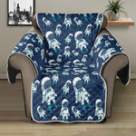 Cute Astronaut Pattern Print Recliner Protector