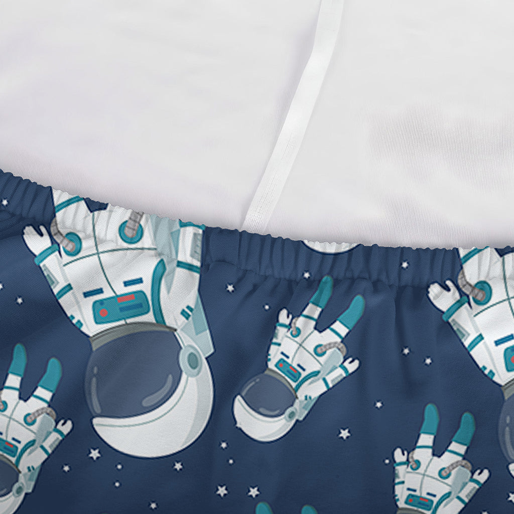 Cute Astronaut Pattern Print Sofa Cover