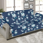 Cute Astronaut Pattern Print Sofa Protector