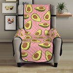 Cute Avocado Pattern Print Armchair Protector