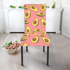 Cute Avocado Pattern Print Dining Chair Slipcover