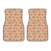 Cute Avocado Pattern Print Front Car Floor Mats