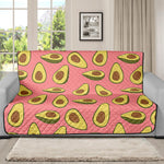 Cute Avocado Pattern Print Futon Protector