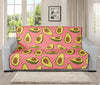 Cute Avocado Pattern Print Futon Protector