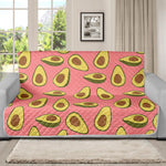 Cute Avocado Pattern Print Futon Protector