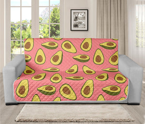 Cute Avocado Pattern Print Futon Protector