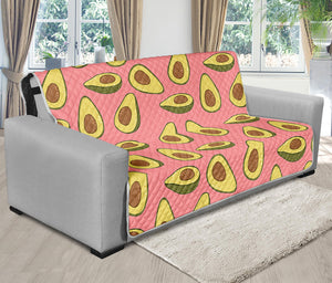 Cute Avocado Pattern Print Futon Protector