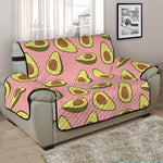 Cute Avocado Pattern Print Half Sofa Protector