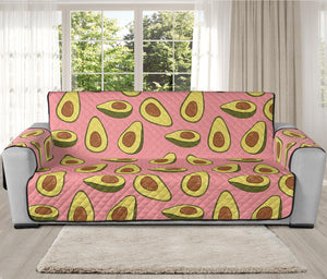 Cute Avocado Pattern Print Oversized Sofa Protector