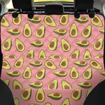 Cute Avocado Pattern Print Pet Car Back Seat Cover