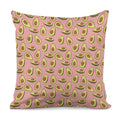 Cute Avocado Pattern Print Pillow Cover