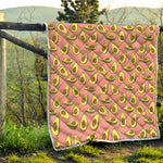 Cute Avocado Pattern Print Quilt