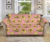 Cute Avocado Pattern Print Sofa Protector