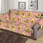 Cute Avocado Pattern Print Sofa Protector