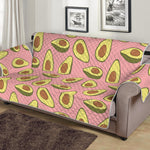 Cute Avocado Pattern Print Sofa Protector