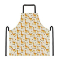 Cute Baby Giraffe Pattern Print Apron