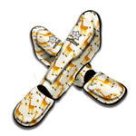 Cute Baby Giraffe Pattern Print Muay Thai Shin Guard