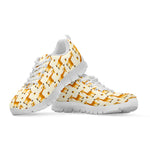 Cute Baby Giraffe Pattern Print White Sneakers