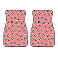 Cute Baby Panda Pattern Print Front Car Floor Mats