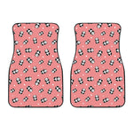 Cute Baby Panda Pattern Print Front Car Floor Mats