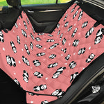 Cute Baby Panda Pattern Print Pet Car Back Seat Cover