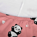 Cute Baby Panda Pattern Print Sofa Cover