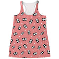Cute Baby Panda Pattern Print Women's Racerback Tank Top