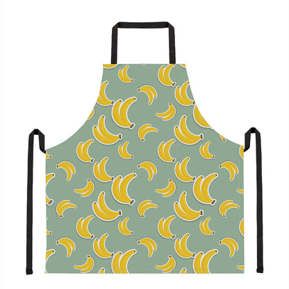 Cute Banana Pattern Print Apron
