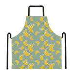 Cute Banana Pattern Print Apron