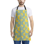 Cute Banana Pattern Print Apron