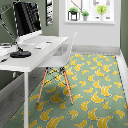 Cute Banana Pattern Print Area Rug