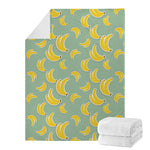 Cute Banana Pattern Print Blanket