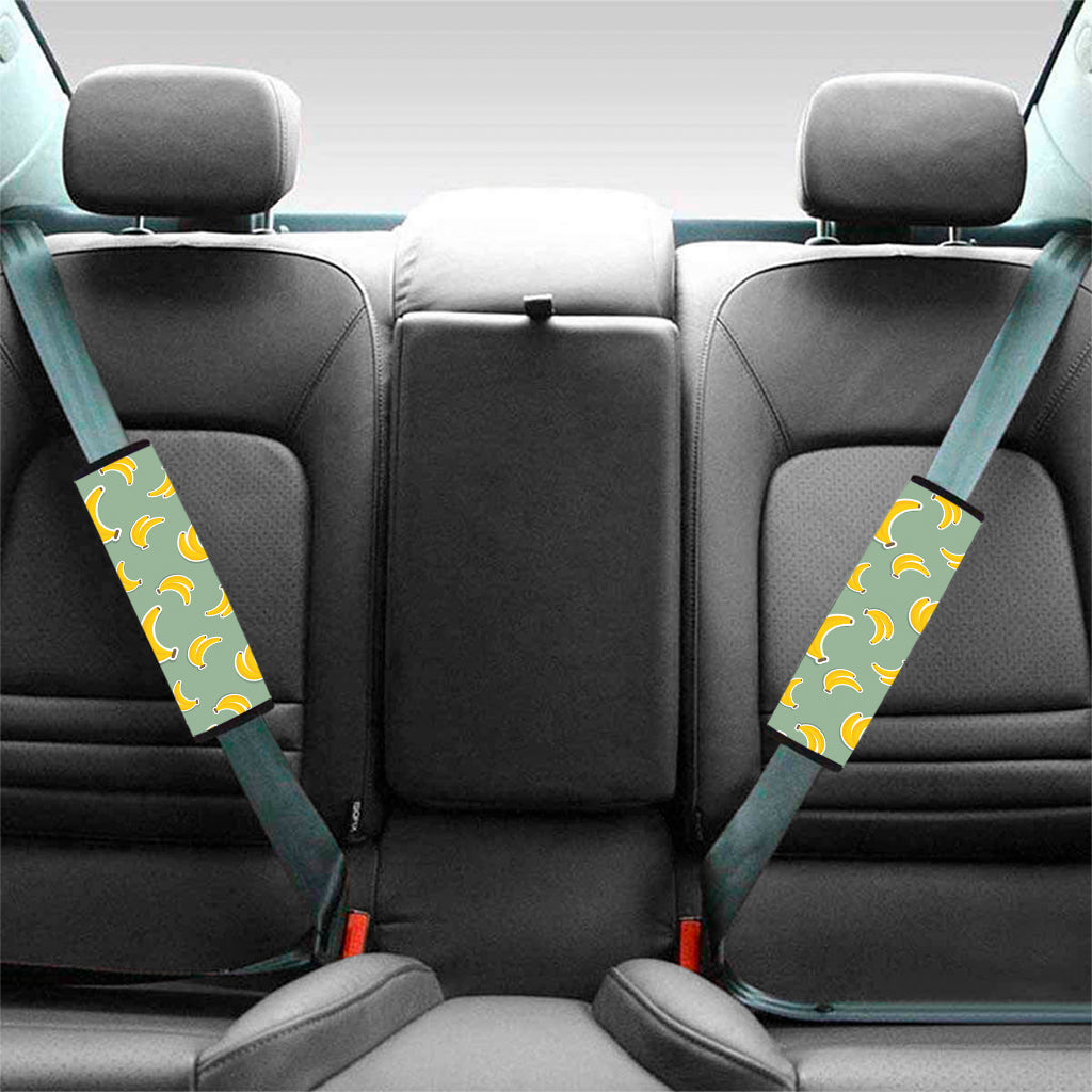 Cute Banana Pattern Print Car Seat Belt Covers