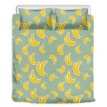 Cute Banana Pattern Print Duvet Cover Bedding Set