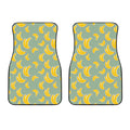 Cute Banana Pattern Print Front Car Floor Mats