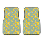 Cute Banana Pattern Print Front Car Floor Mats