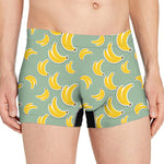 Cute Banana Pattern Print Men's Boxer Briefs