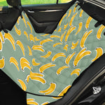 Cute Banana Pattern Print Pet Car Back Seat Cover