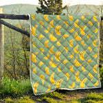 Cute Banana Pattern Print Quilt