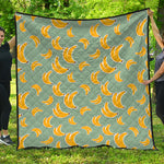 Cute Banana Pattern Print Quilt