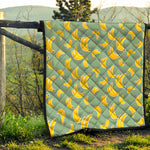 Cute Banana Pattern Print Quilt