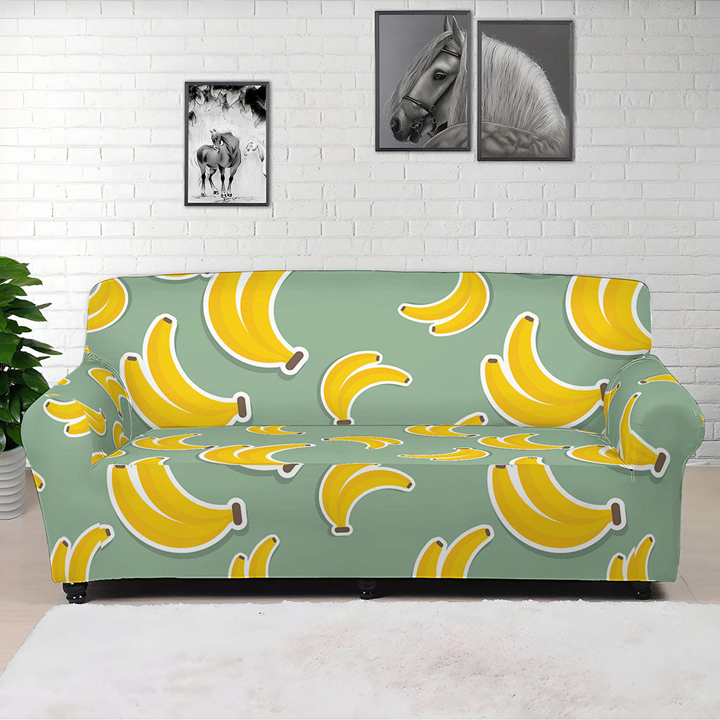 Cute Banana Pattern Print Sofa Cover