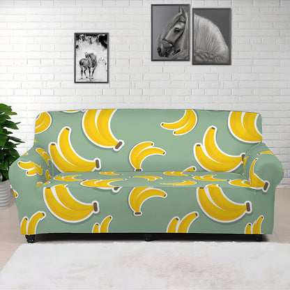 Cute Banana Pattern Print Sofa Cover