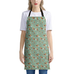 Cute Beagle Puppy Pattern Print Apron