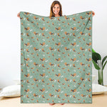 Cute Beagle Puppy Pattern Print Blanket