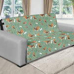 Cute Beagle Puppy Pattern Print Futon Protector